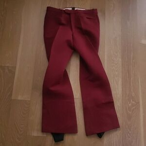 Vintage Ljungberg Men’s Wool Blend Ski Snowboard Pants With Stirrups Norway Med